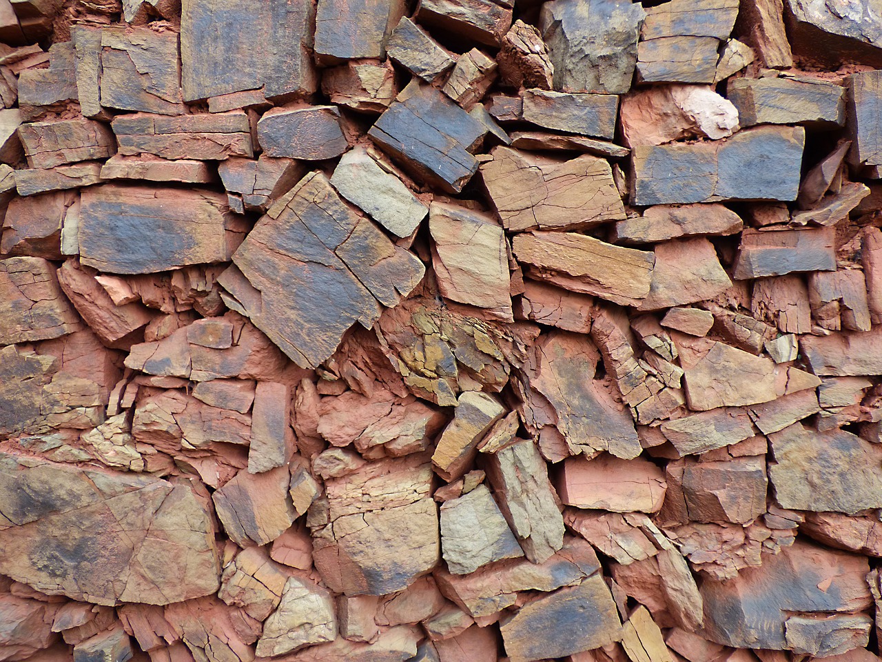 Image - wall dry stone rustic background