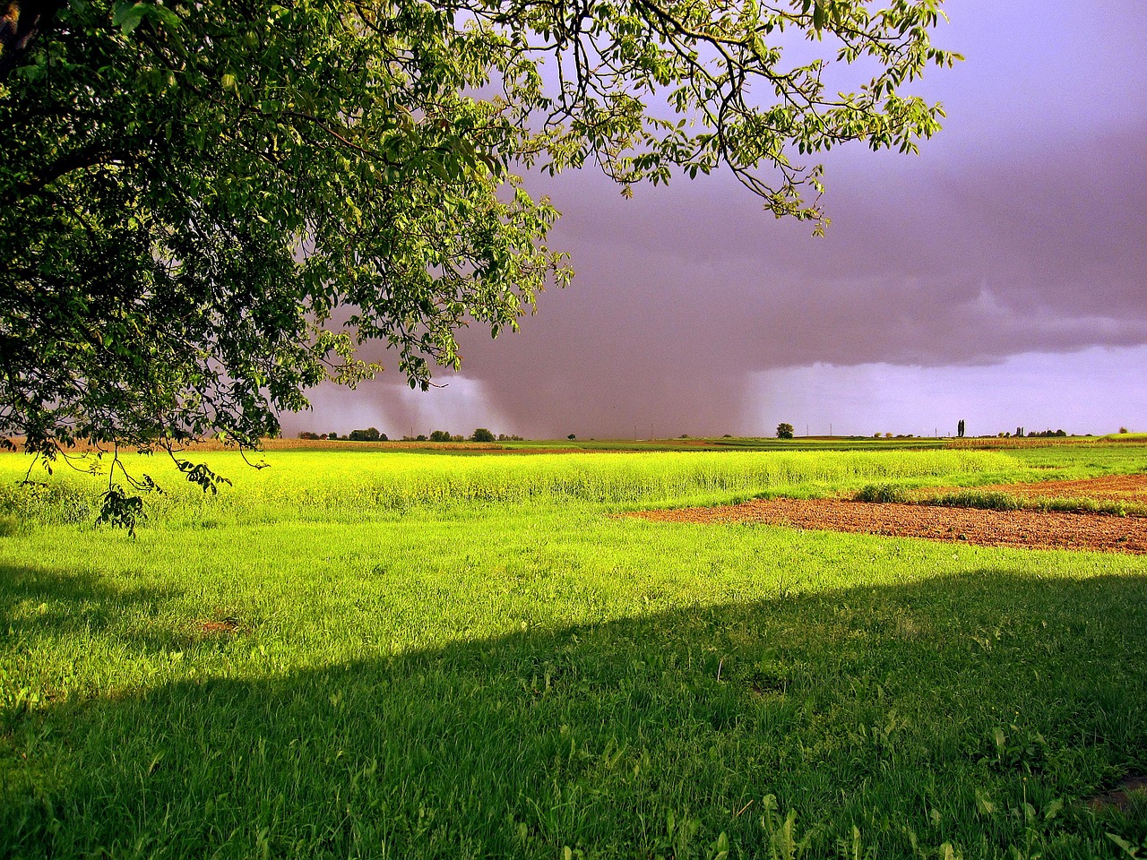 Image - nature rain clouds sunny