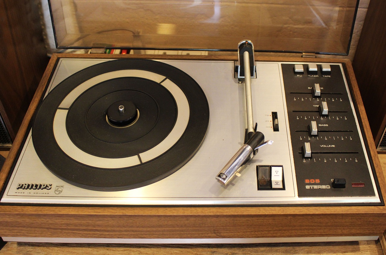 Image - record player sound center record