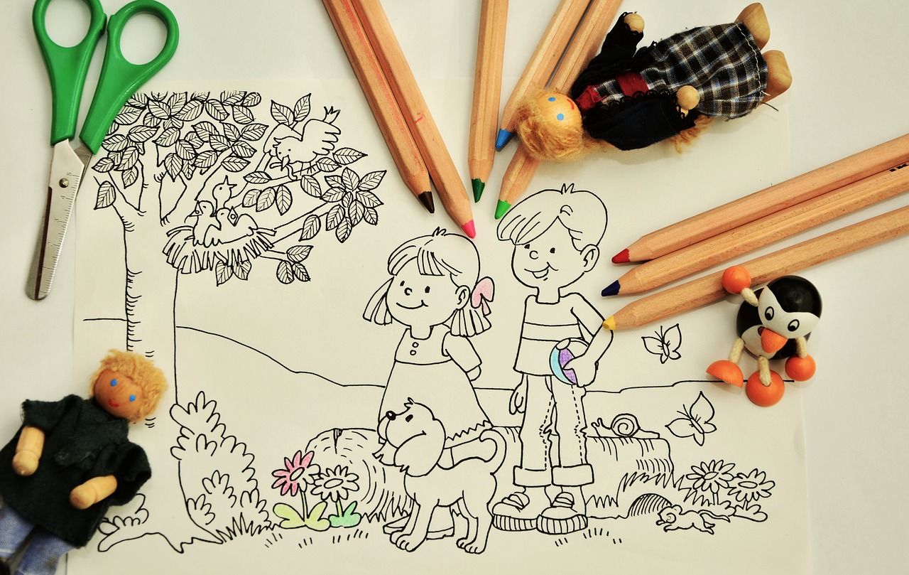 Image - paint tinker kindergarten pens