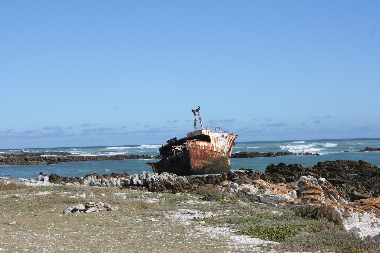 Image - beach sky nature shipwreck sea