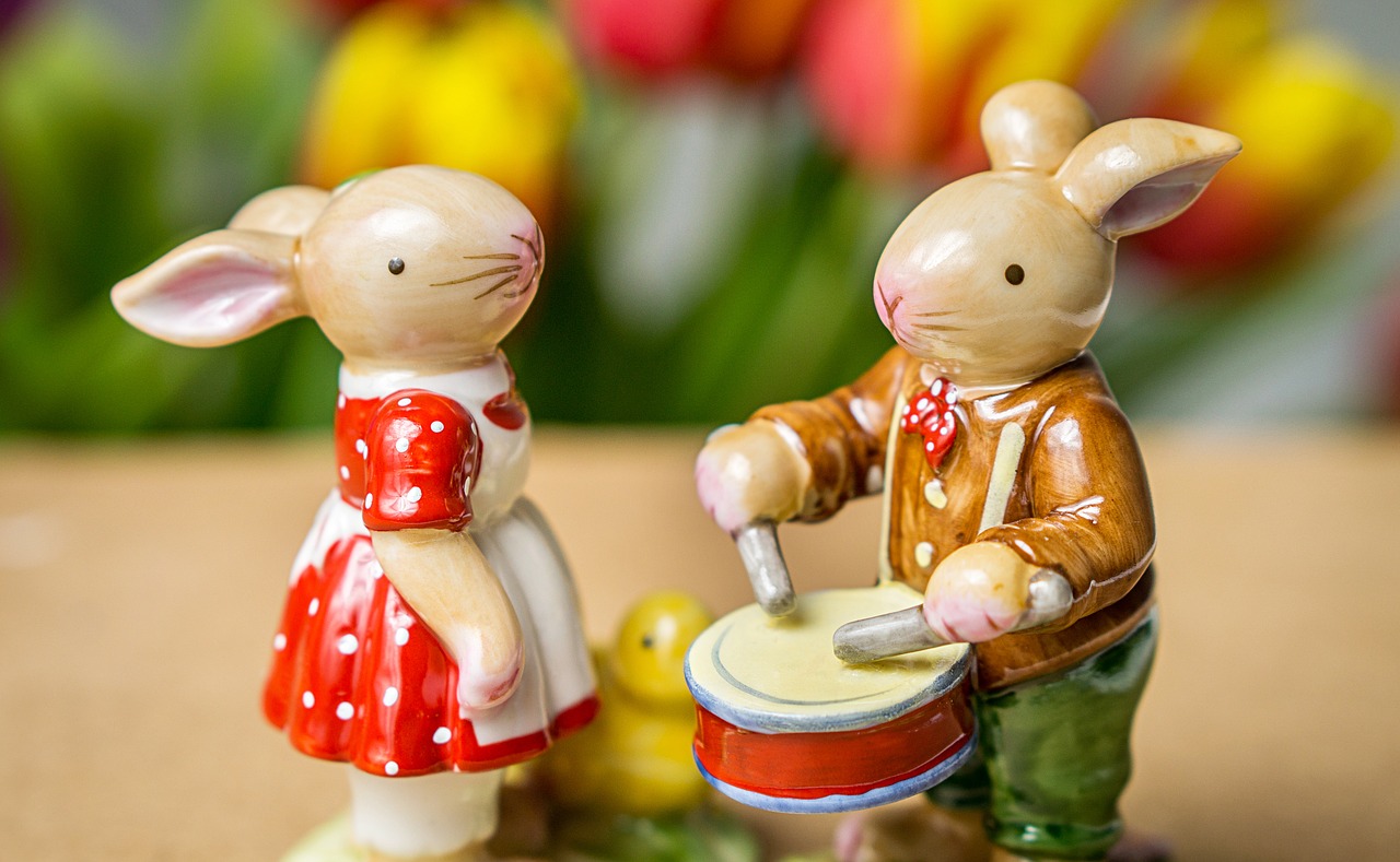 Image - easter bunny ornament rabbit