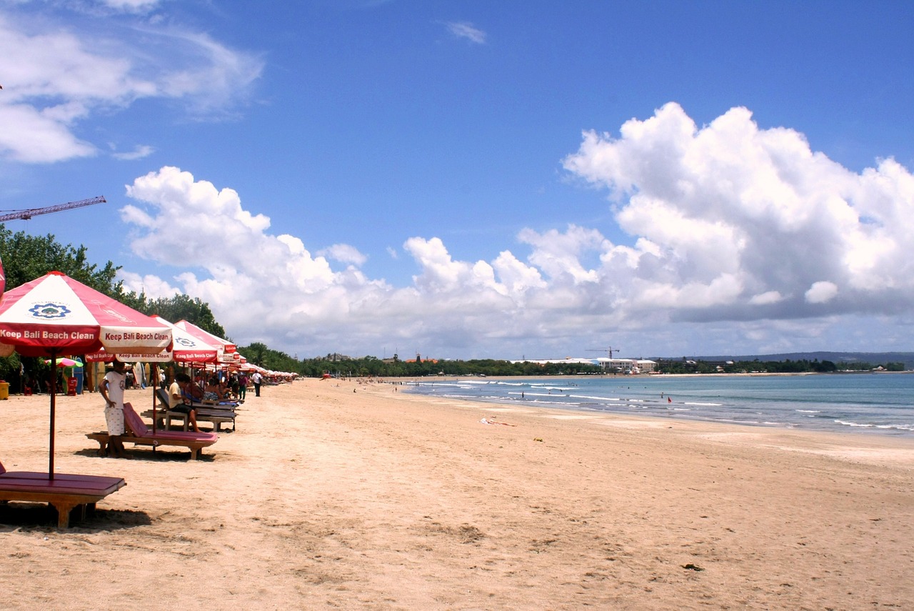 Image - pantai kuta bali indonesia beach