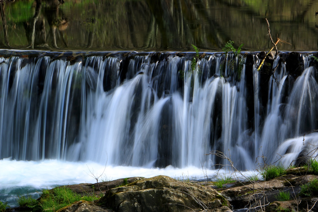 Image - agua oleiros rio cascade