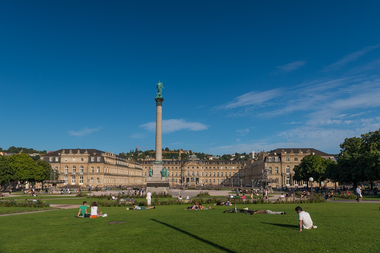 Image - stuttgart new castle schloßplatz