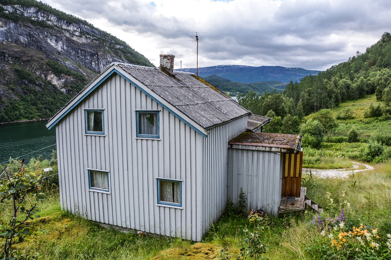 Image - home house wooden building sky