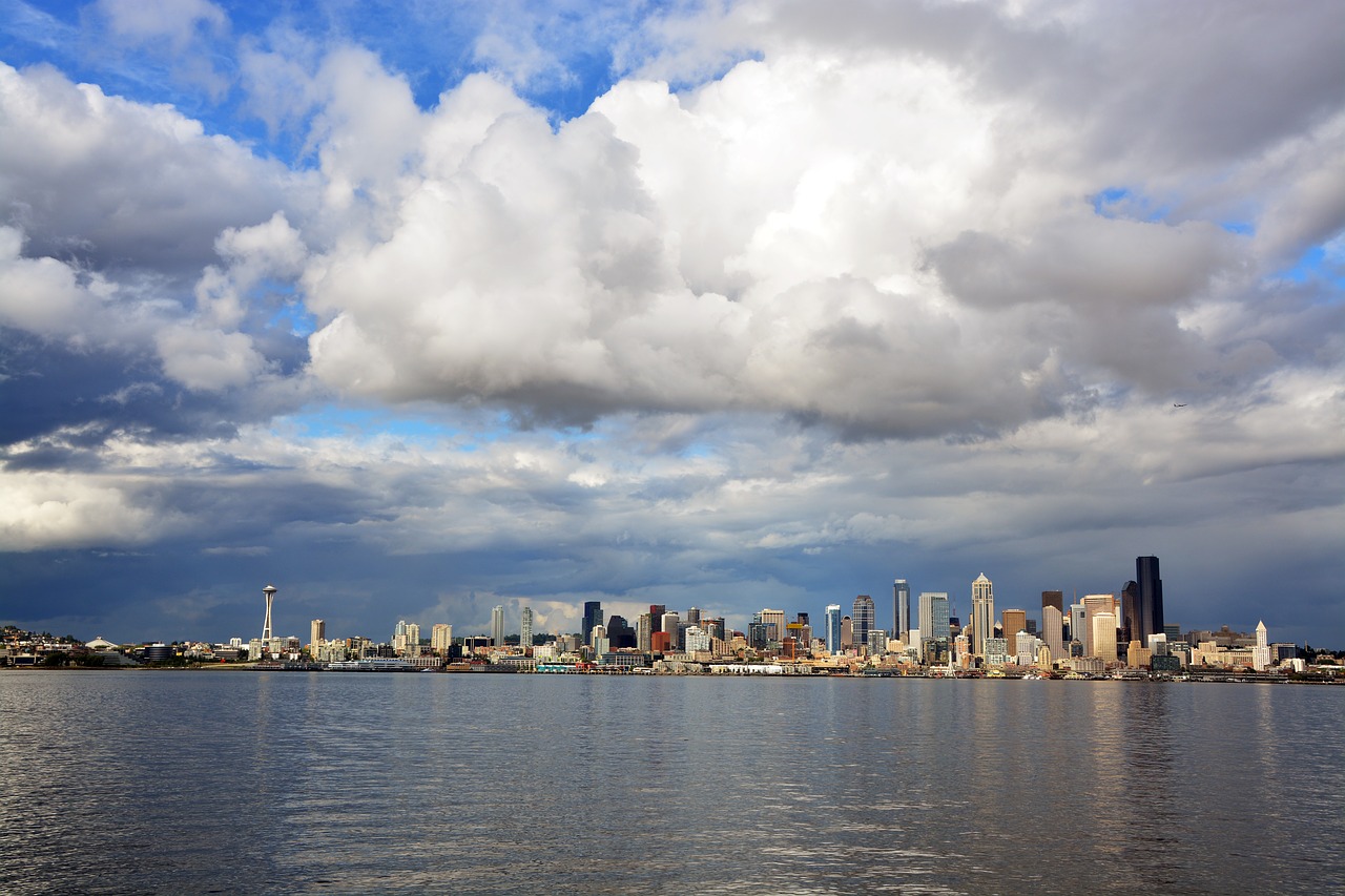 Image - seattle skyline urban cityscape