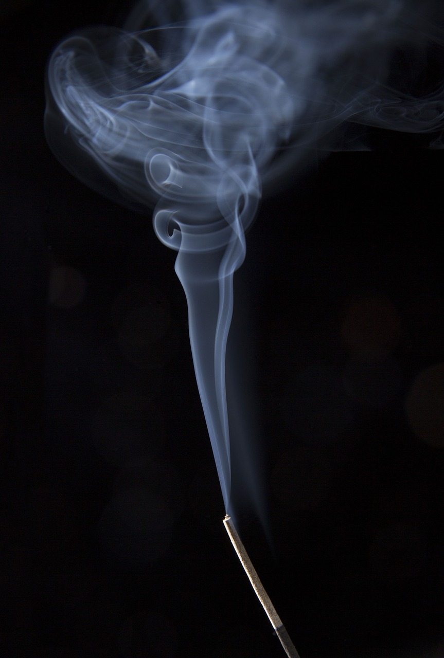 Image - smoke black white aroma steam