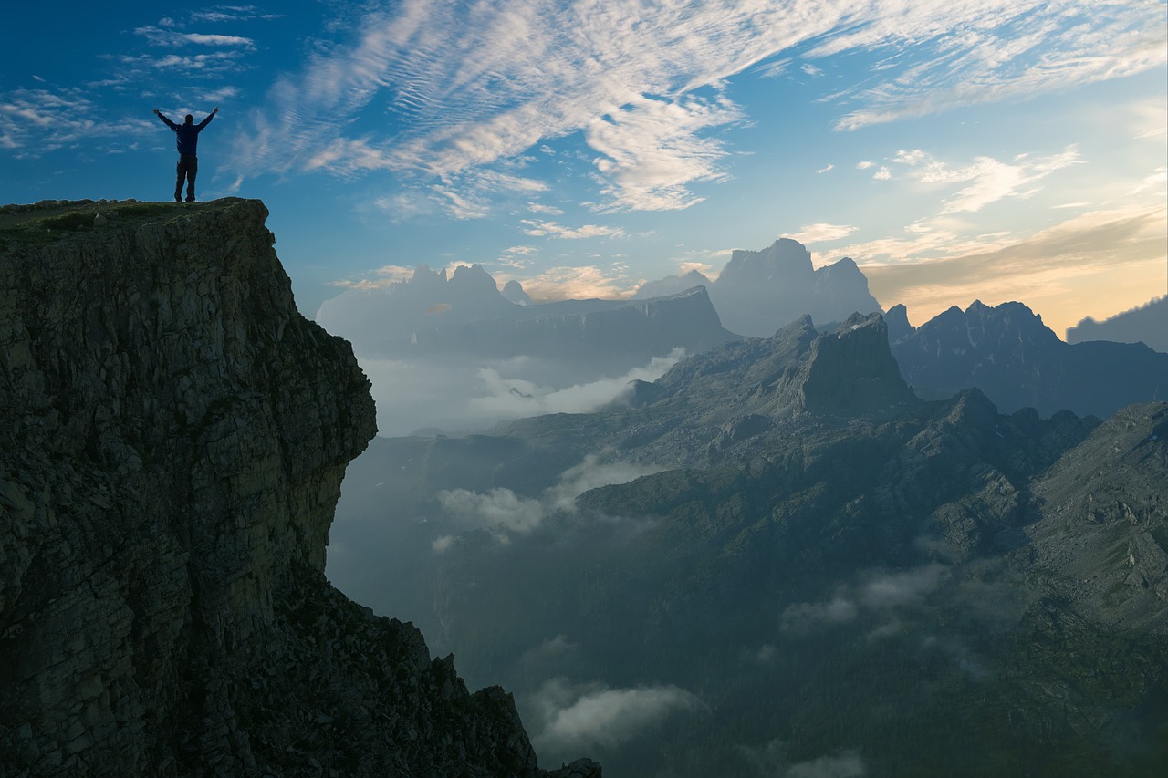 Image - mountain landscape sky natural