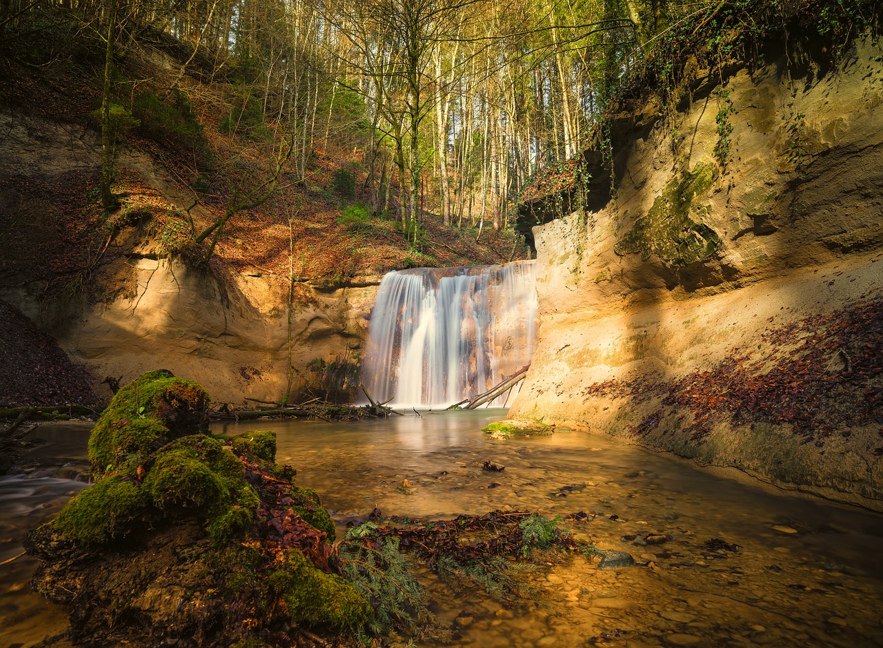 Image - waterfall background