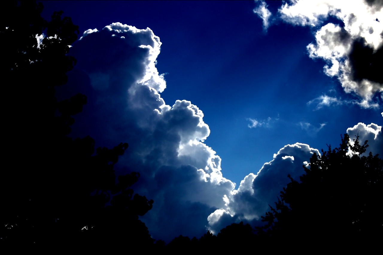 Image - clouds sky blue weather climate