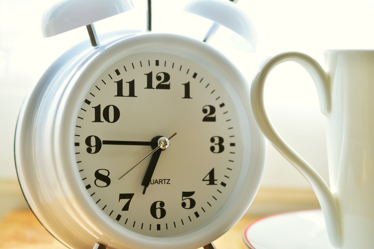 Image - alarm clock time of good morning