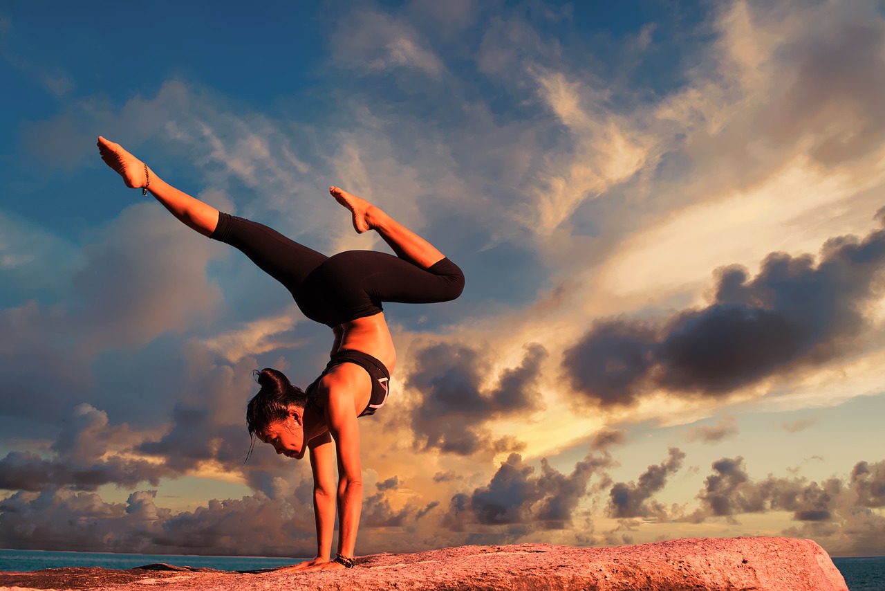 Image - yoga exercise body healthy fitness