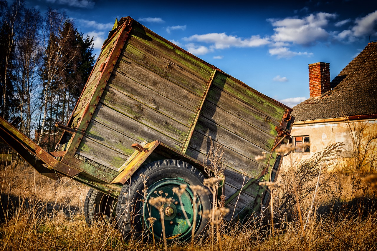 Image - lost places dare cart agriculture