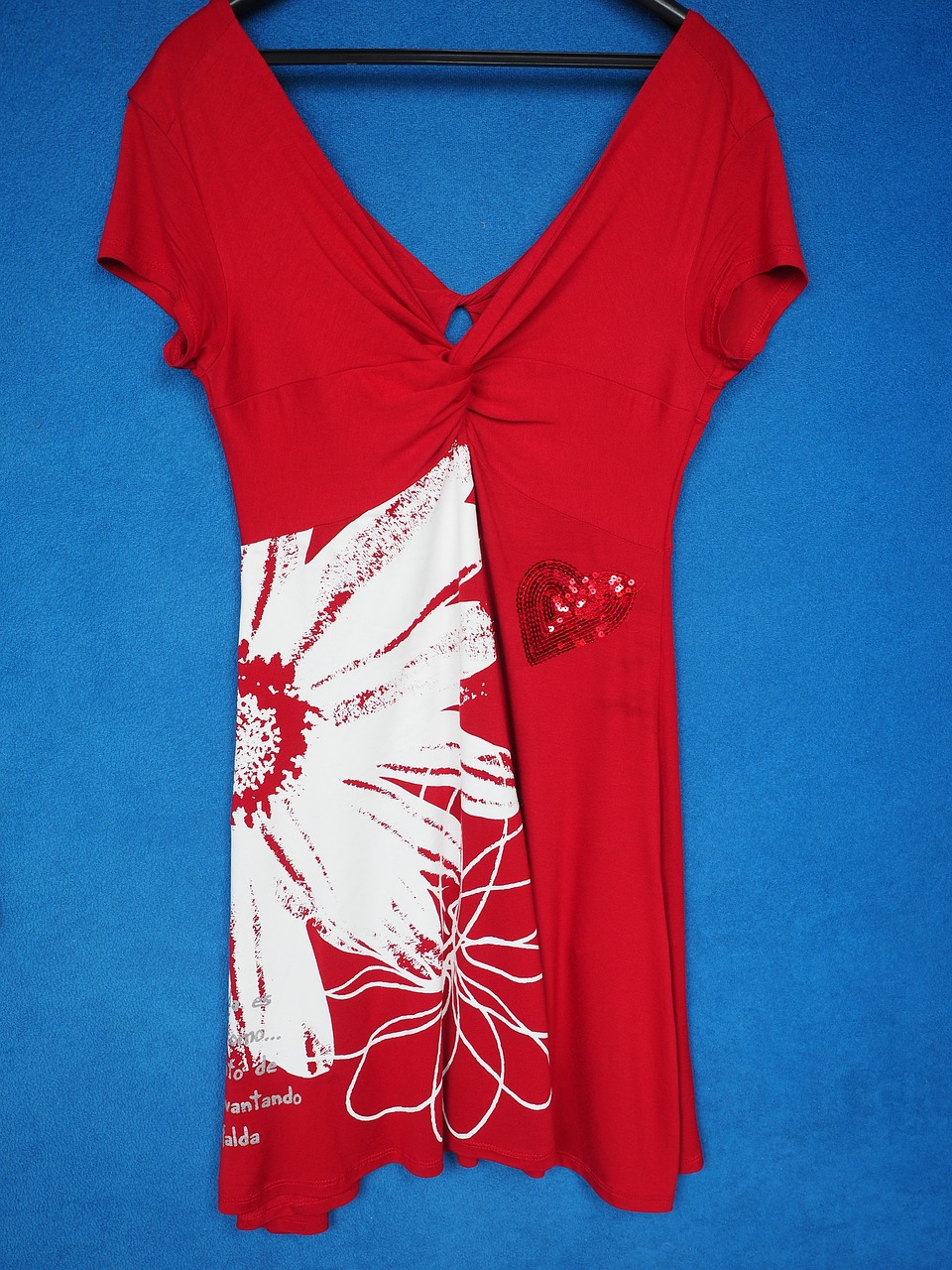 Image - dress summer dress red tight dress