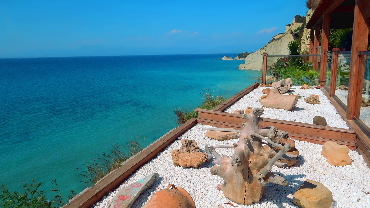 Image - cape drastis beach the cliffs