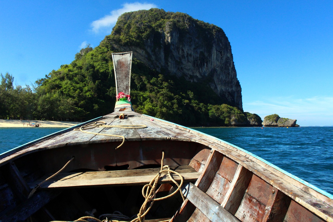 Image - longtail boat thailand poda island