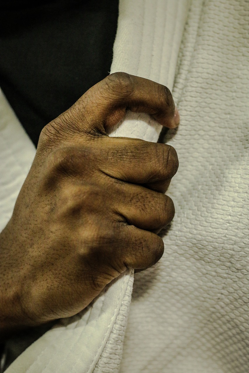 Image - judo hands kimono