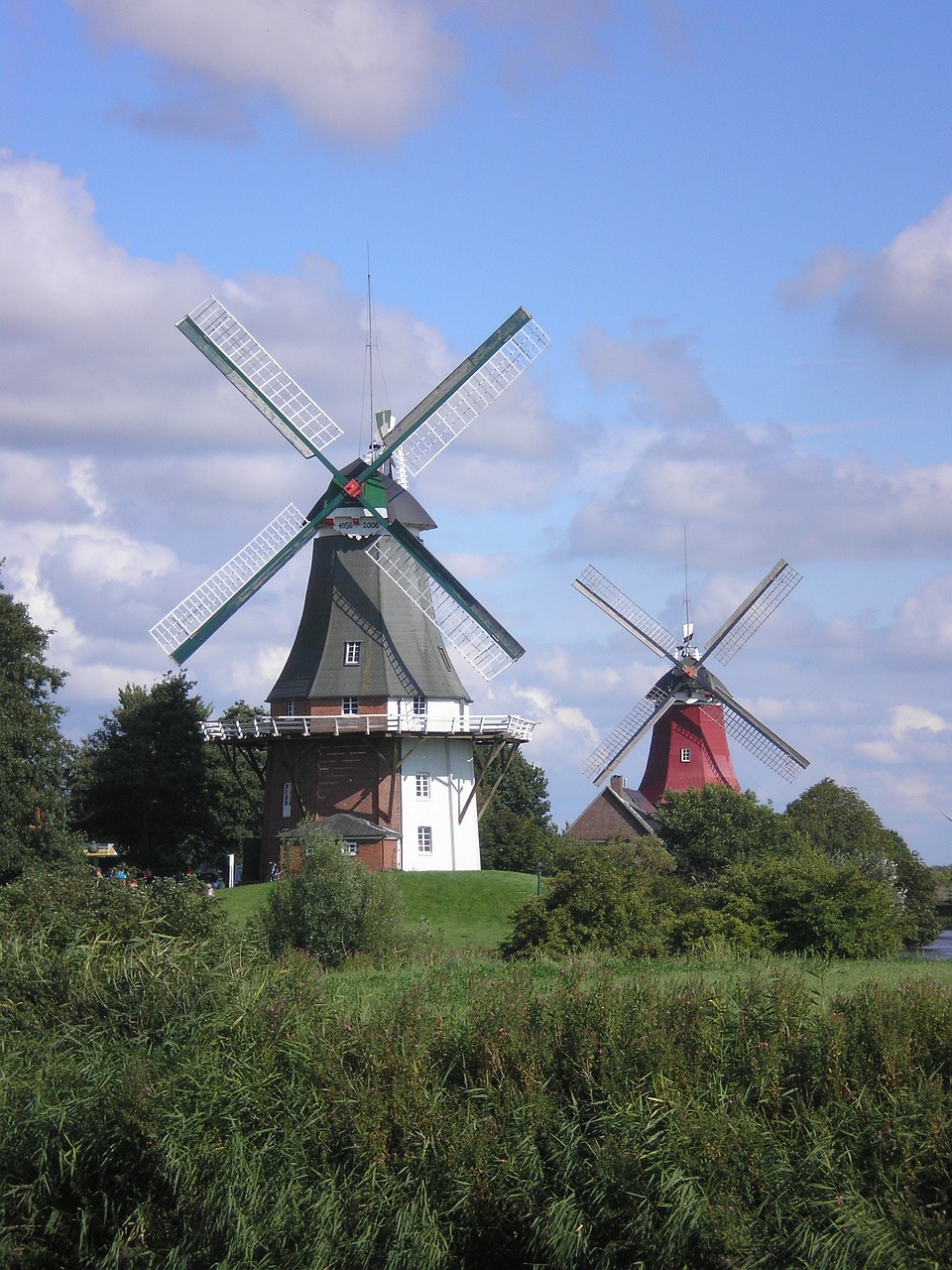 Image - windmill greetsiel north sea