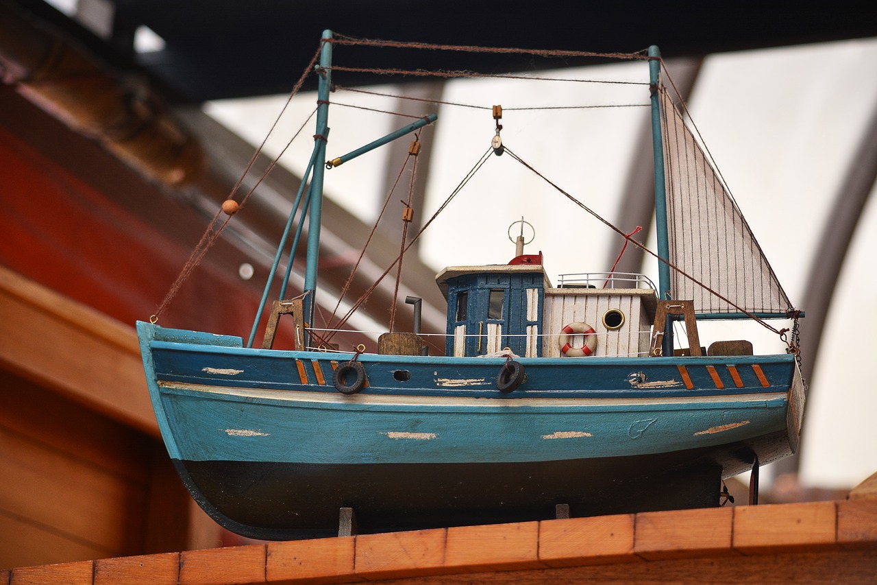 Image - model boat wood ship model