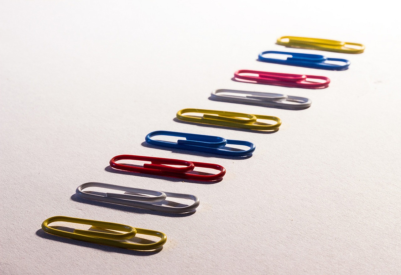 Image - clamp paper clips metal brackets