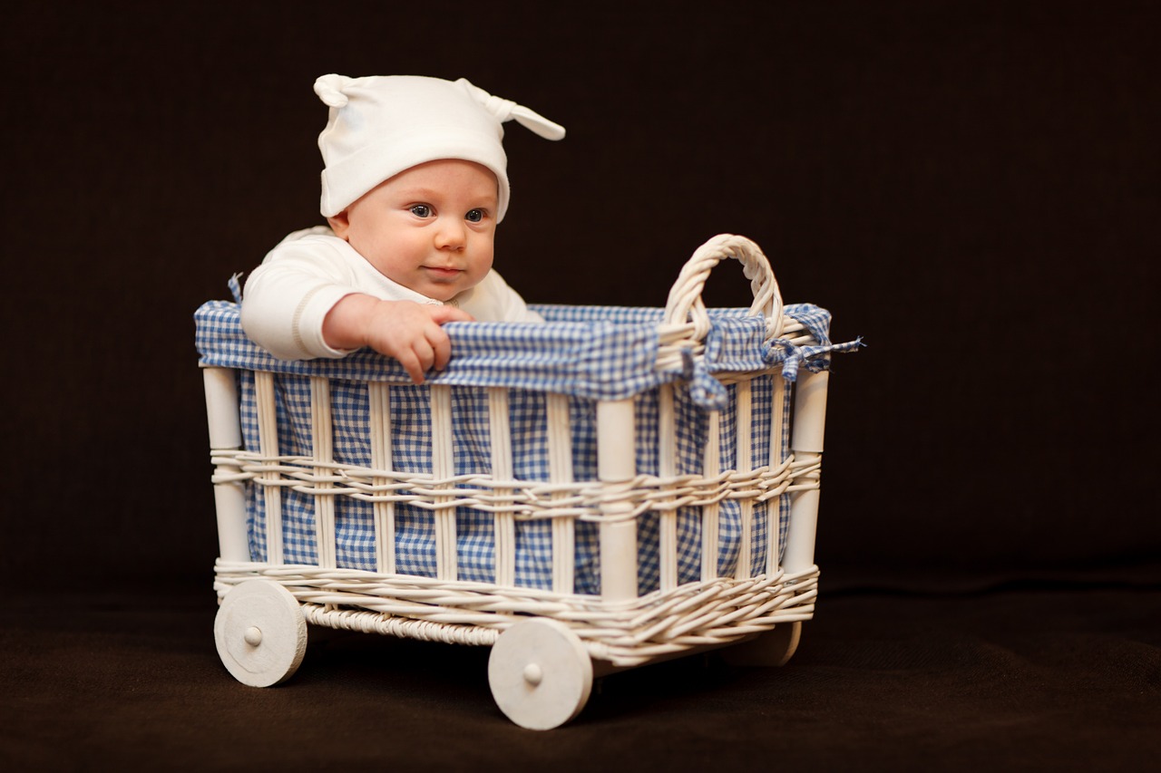 Image - adorable baby basket beautiful boy