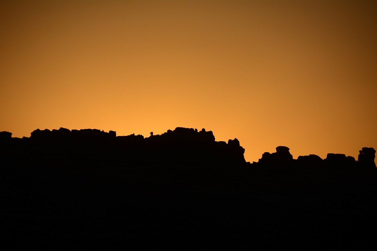 Image - sunrise silhouette