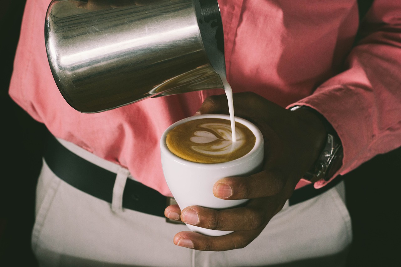 Image - coffee cappuccino cafe latte art