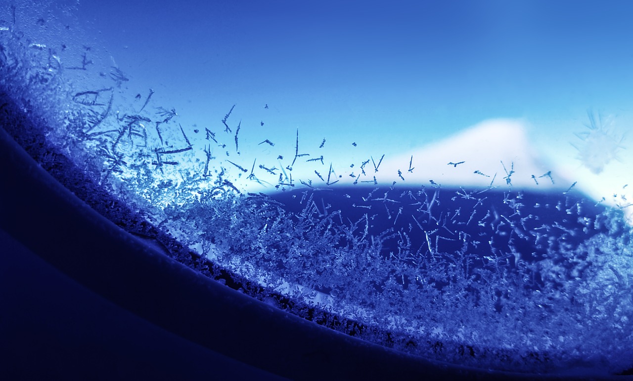 Image - flake gel window blue aircraft