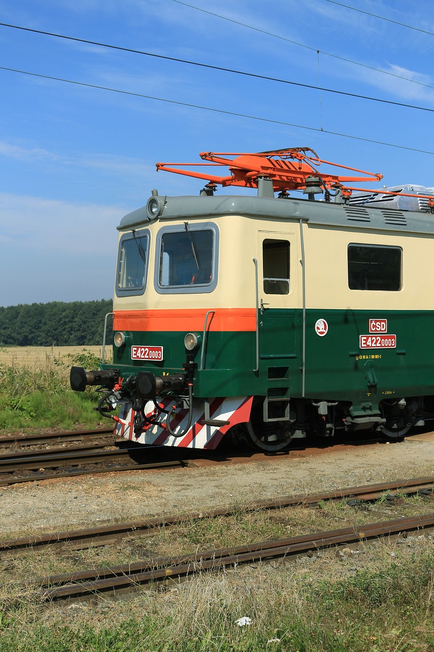 Image - electric locomotive railway