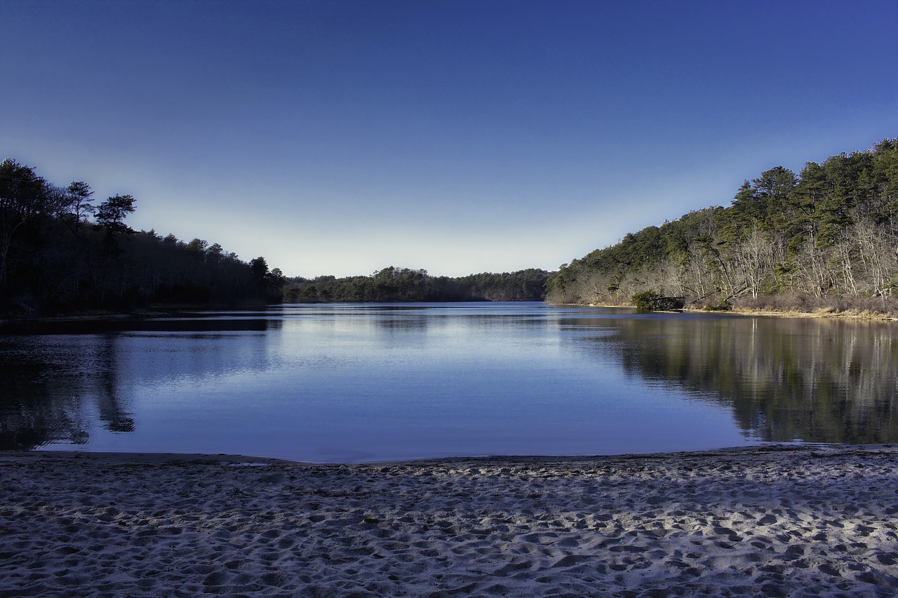 Image - landscape lake scenery reflection