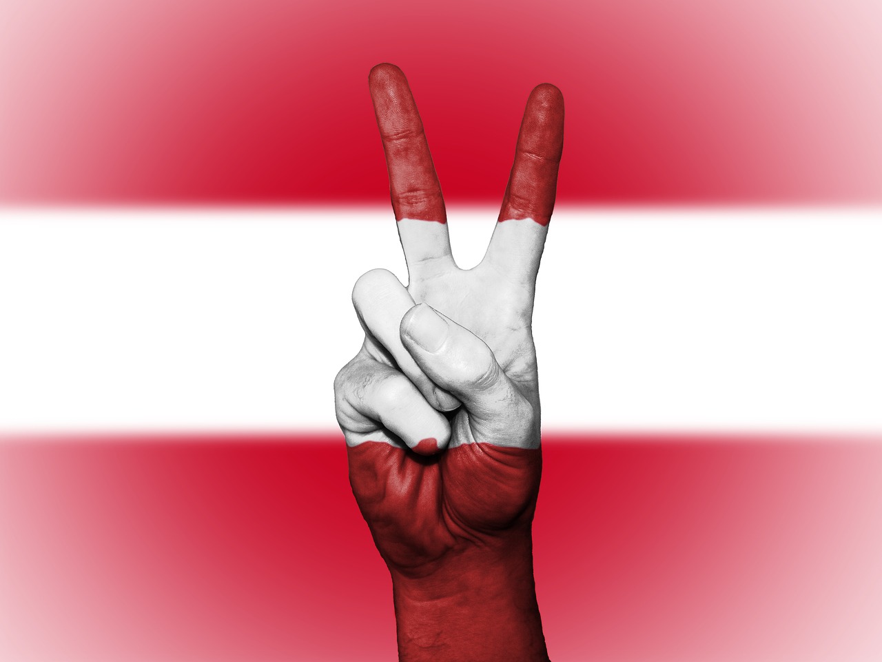 Image - austria flag peace austrian