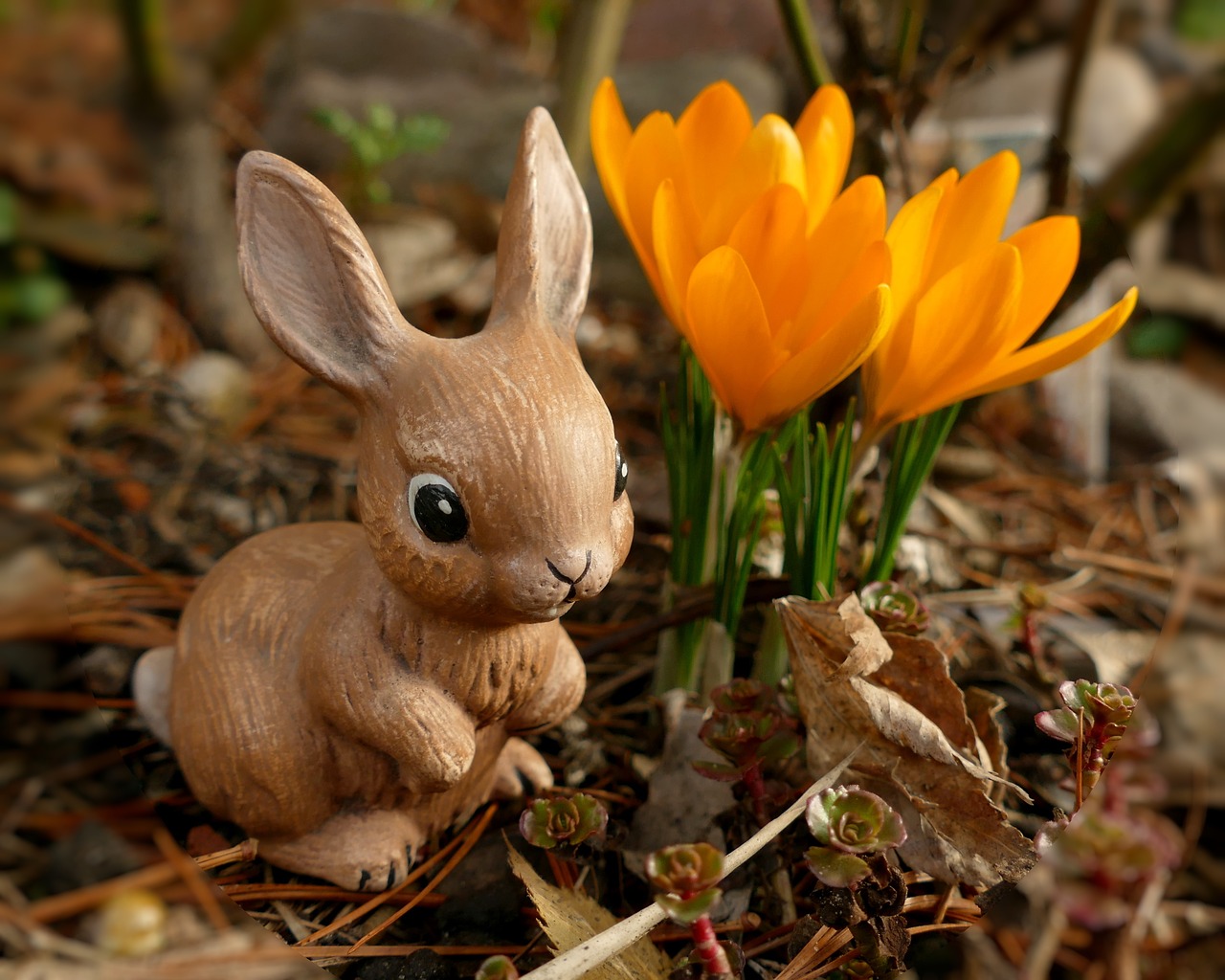 Image - easter easter bunny hare figure