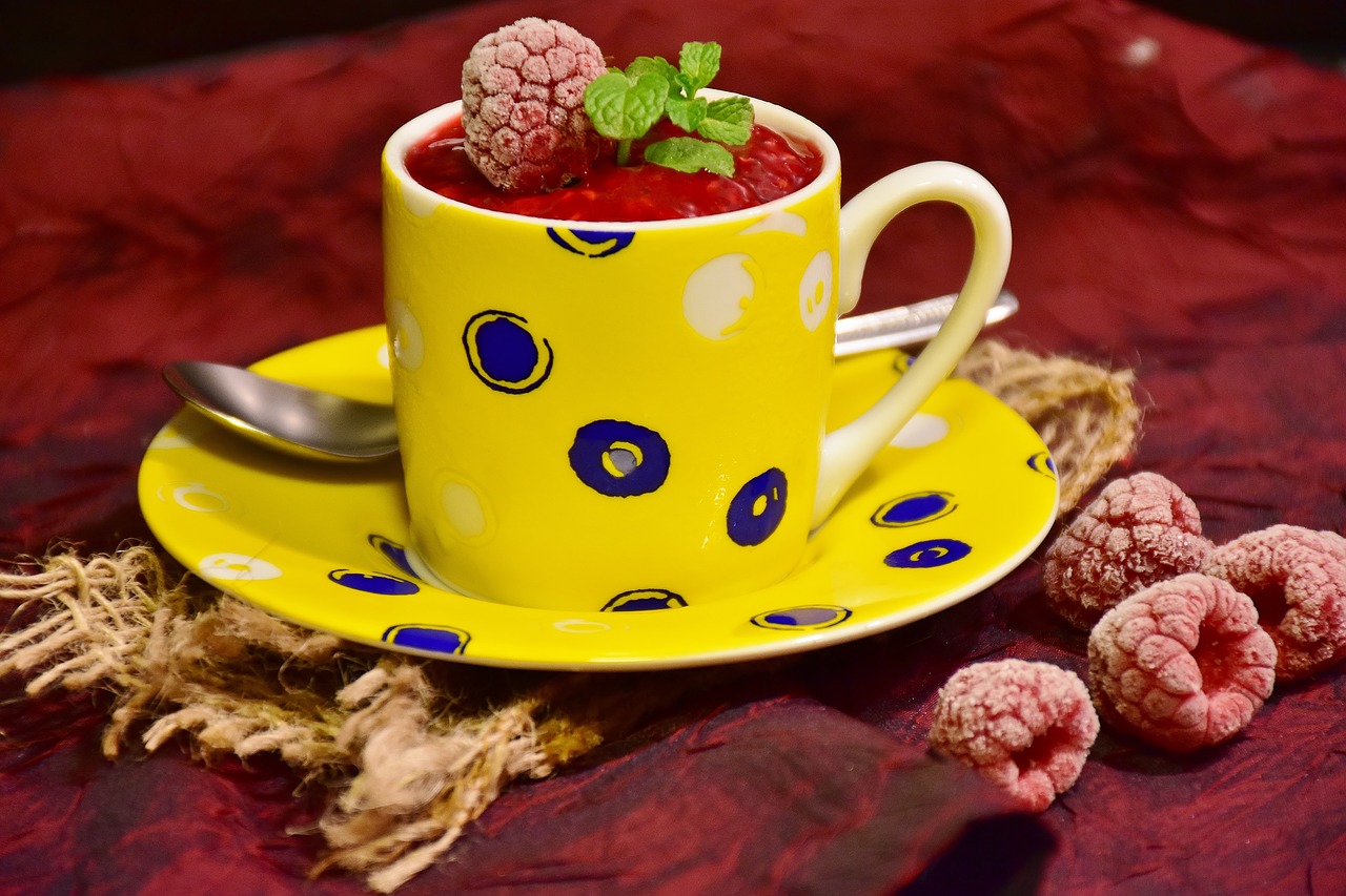 Image - raspberries sorbet raspberry sorbet