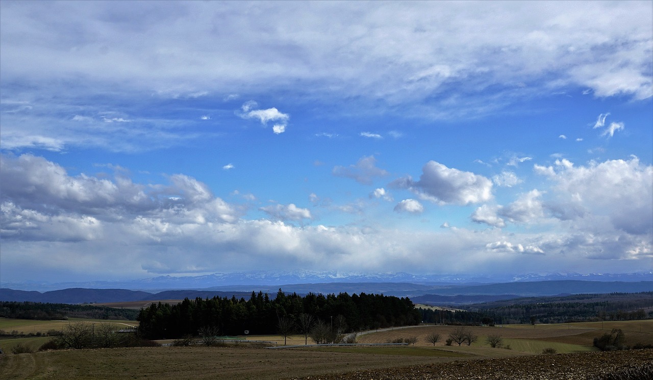 Image - germany switzerland alpine clouds