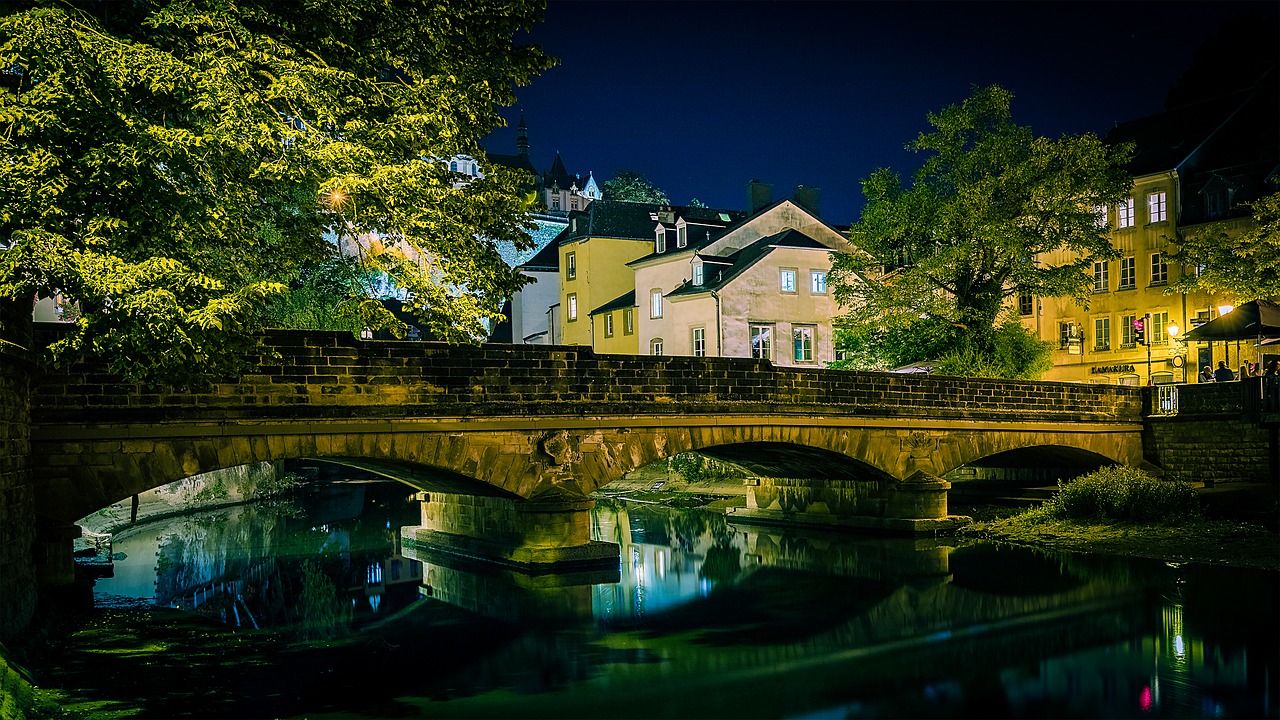 Image - bridge luxembourg city old bridge