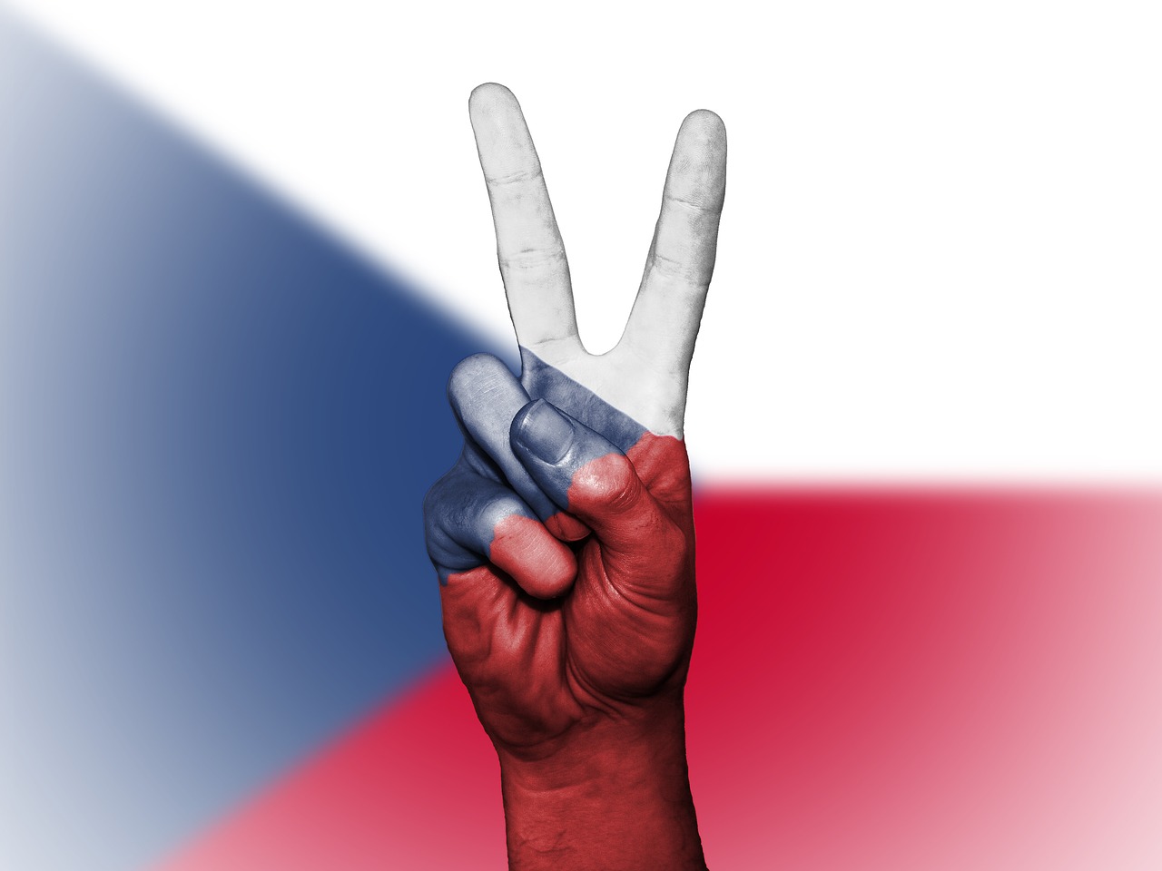 Image - czechia peace hand nation