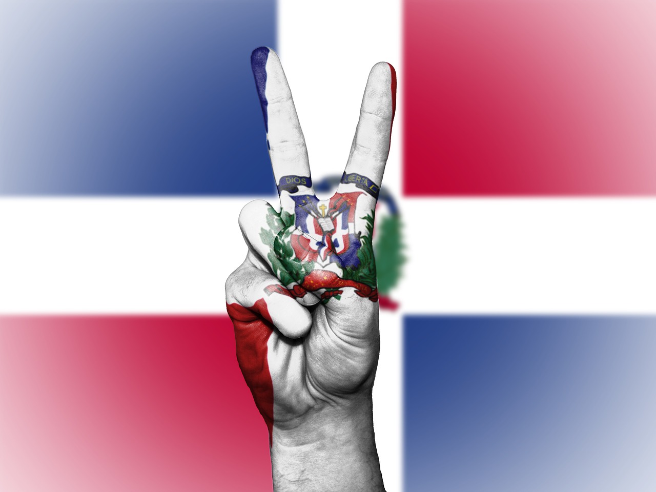Image - dominican republic peace hand