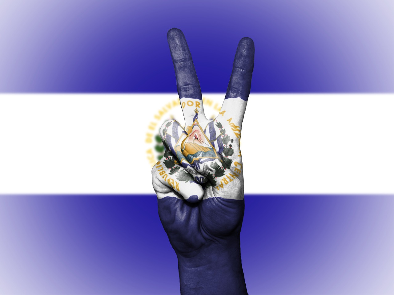 Image - el salvador peace hand nation