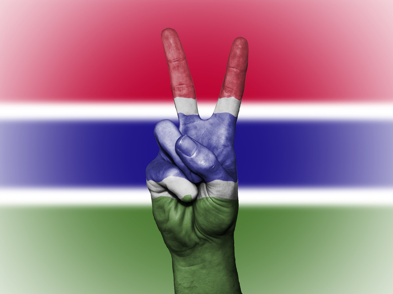 Image - gambia peace hand nation