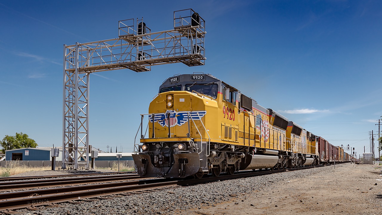 Image - usa california train railroad