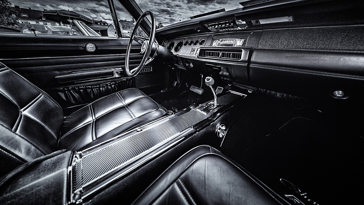 Image - cockpit charger dodge usa auto