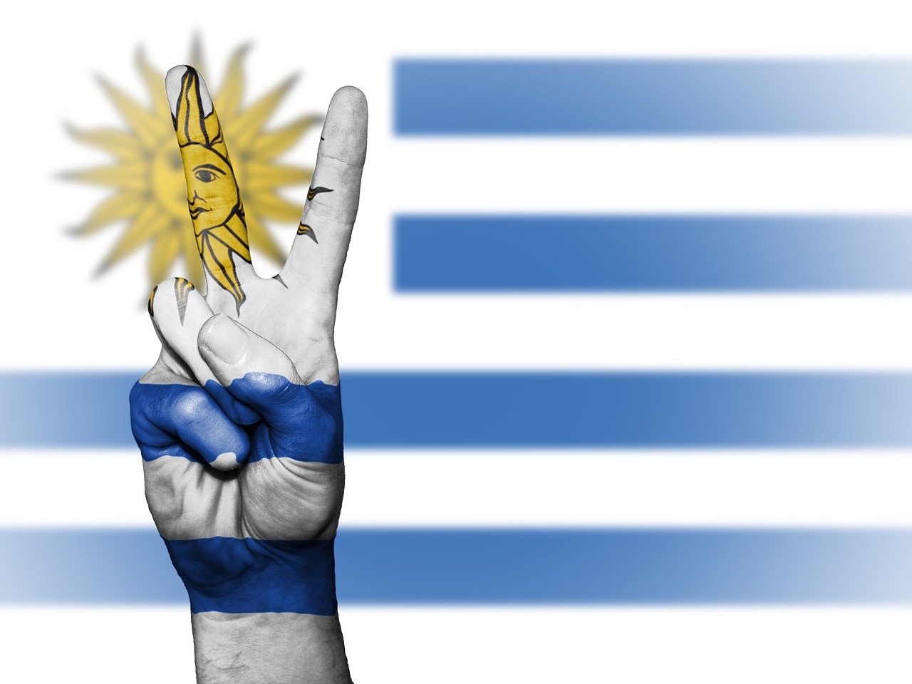 Image - uruguay peace hand nation