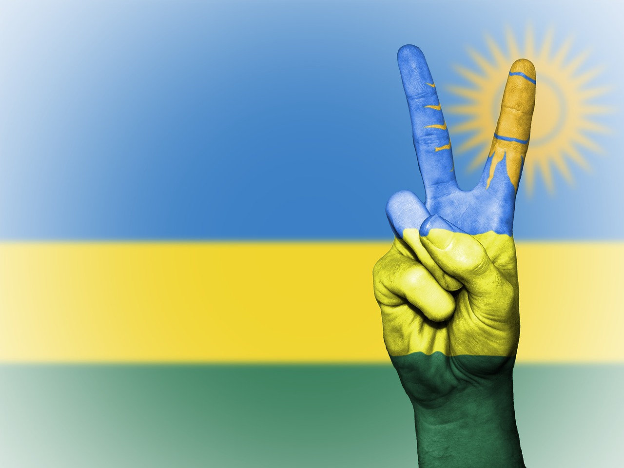 Image - rwanda peace hand nation