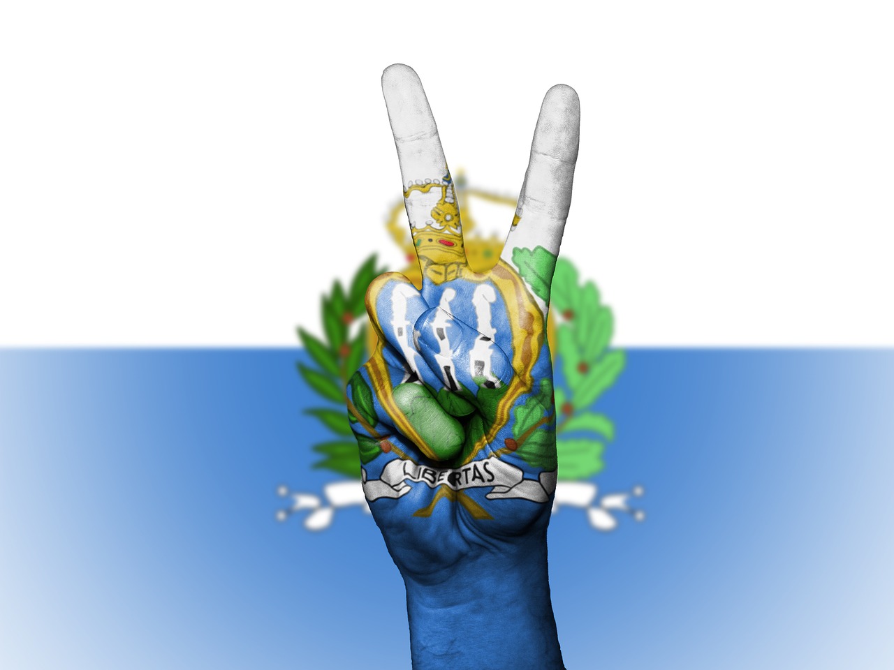 Image - san marino peace hand nation