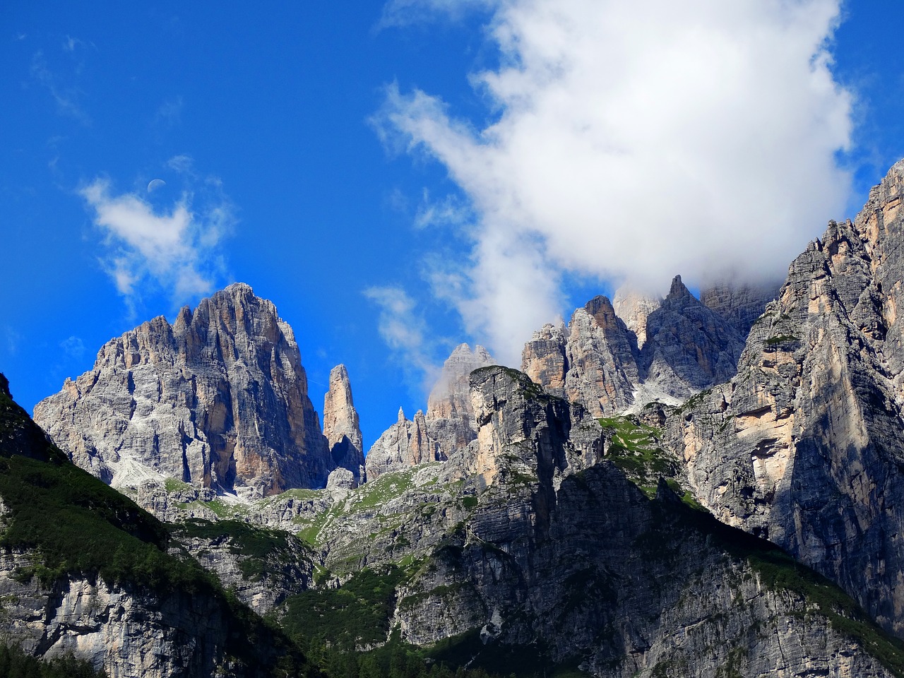 Image - peaks of the brenta mountain