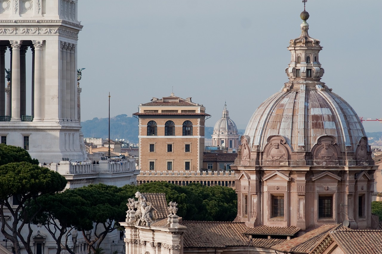 Image - dome scape rome italy