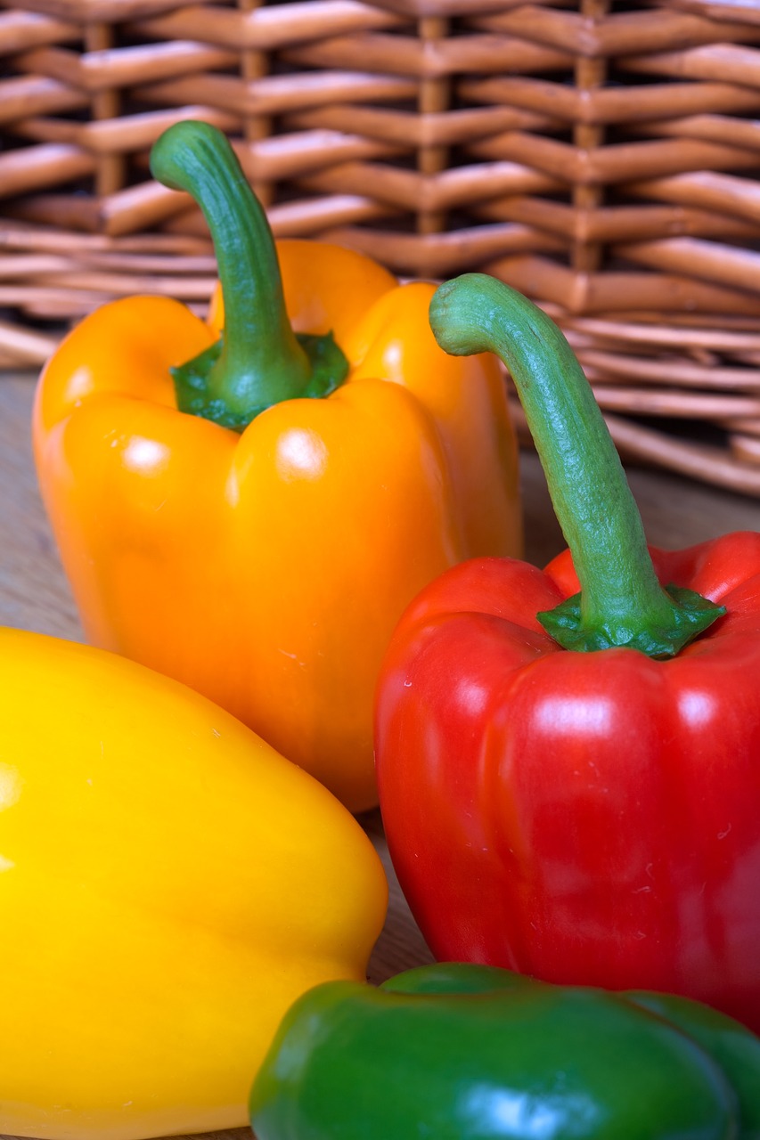 Image - fresh peppers vitamin c food