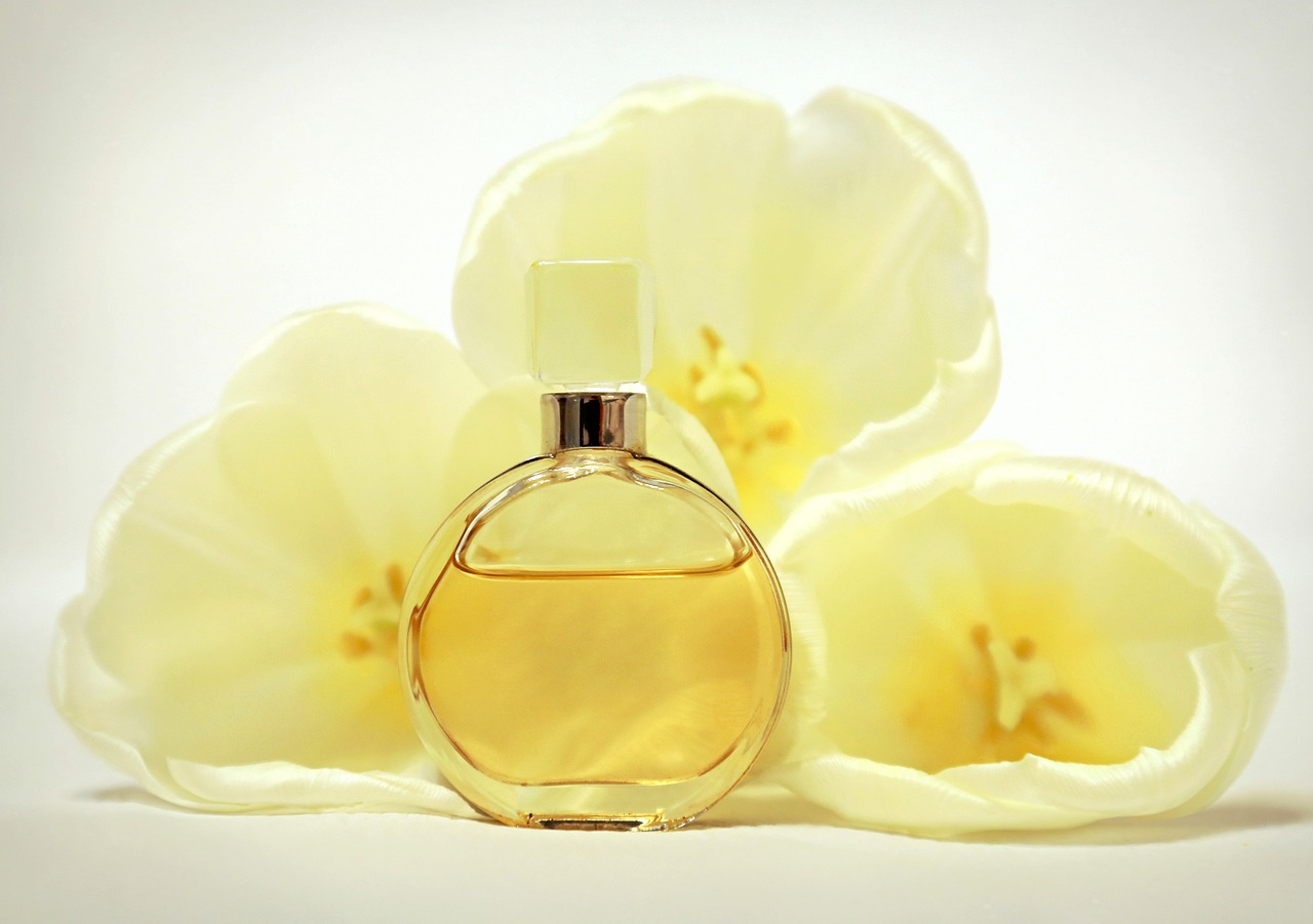 Image - perfume odor bottle aroma yellow