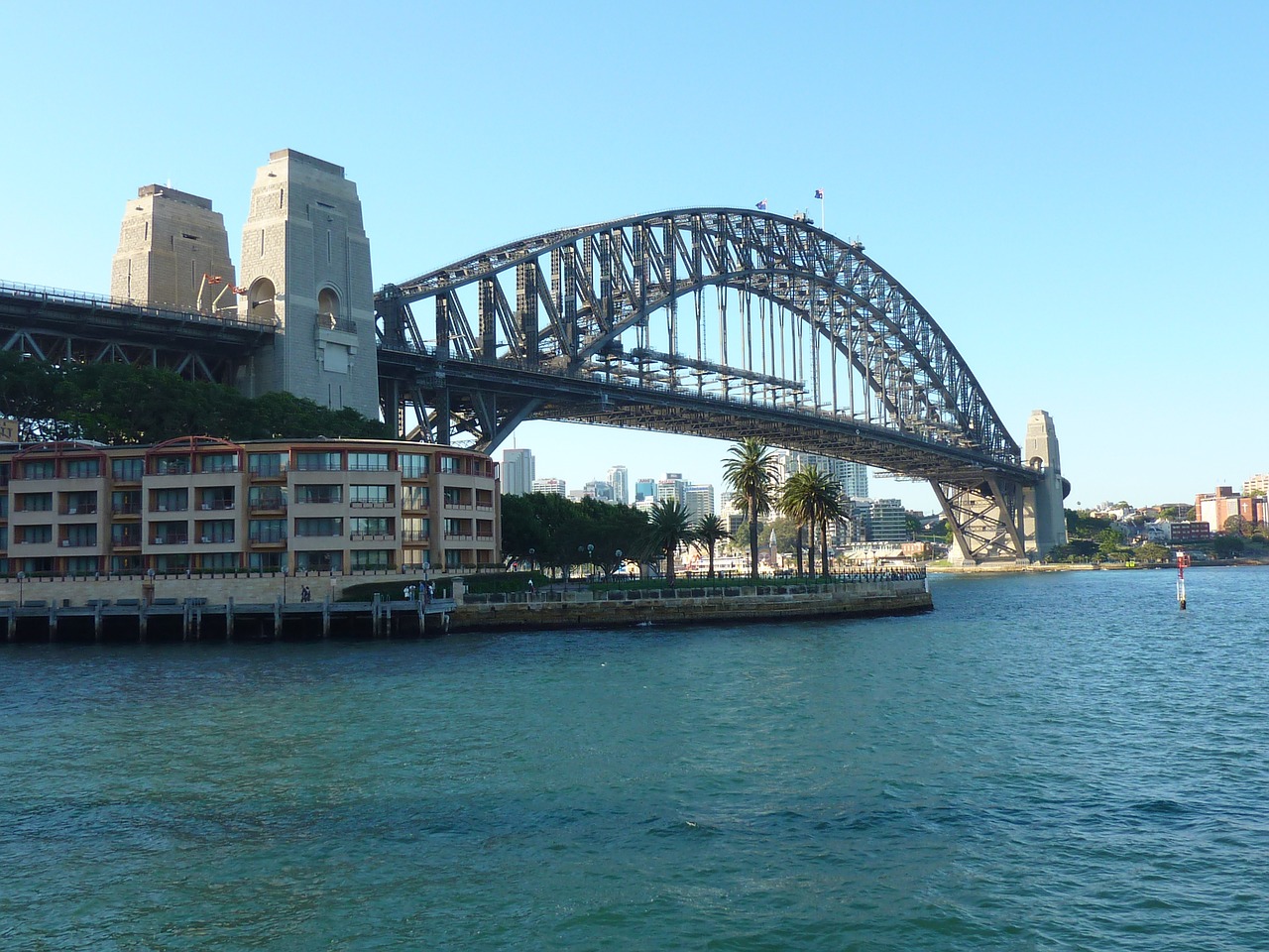 Image - sydney bridge water harbour famous